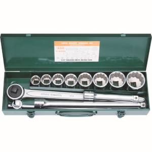 旭金属工業 アサヒ ASH ASH VO6081 ソケットレンチセット19.0□×12PCS 旭金属工業