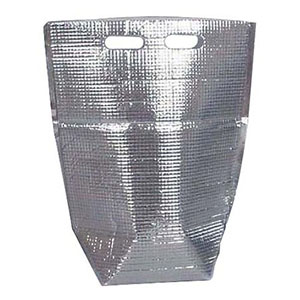 新日本ケミカル･オーナメント工業 新日本ケミカル 保冷 保温袋 アルバック 自立式袋 50枚入 LLサイズ AAL2902