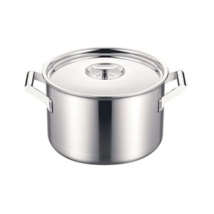 フジノス Fujinos フジノス エレックマスター プロ IH 両手深鍋 24cm
