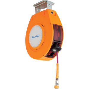 中発販売 リーレックス Reelex Reelex NAR-610WOR 自動巻きエアーリール エアーS 難燃性ホース 中発販売 リーレックス