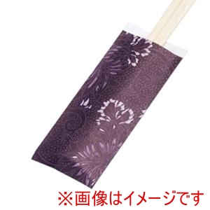 アオトプラス アオトプラス ミニ箸袋 染彩 500枚束シュリンク 藤色