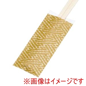 アオトプラス アオトプラス ミニ箸袋 染彩 500枚束シュリンク 朽葉色