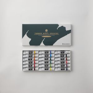 ターナー色彩 ターナー色彩 アクリルガッシュ 18色 スクールセット AG18C