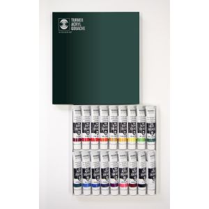 ターナー色彩 ターナー色彩 アクリルガッシュ 20ML 18色セット AG02018C
