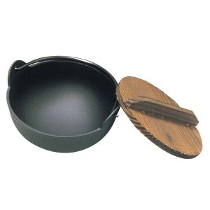 五進 五進 アルミ田舎鍋 シリコンフッ素加工 30cm
