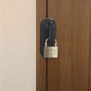 SOL 清水 1260-35 ドアロックプレート シリンダー錠タイプ BIG1200-35