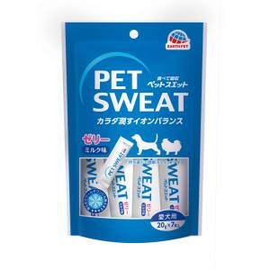 アースペット EARTH アースペット ペットスエットゼリー 愛犬用 クランベリープラス 20g×7本 犬 サプリ