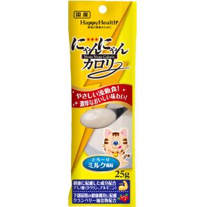 アースペット EARTH アースペット にゃんにゃんカロリー ミルク風味 25g 猫 キャットフード HappyHealth