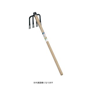 浅野木工所 ASANO 浅野木工所 15310 手打全鋼 四本鍬ナラ材