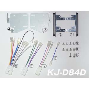 ジャストフィット JUST FIT ジャストフィット KJ-D84D タント H25/10～ 10P 6P 5P 取付キット