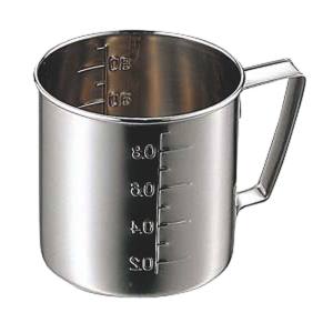 大屋金属 CLO 18-8 計量水マス 口付 200cc クローバー 大屋金属