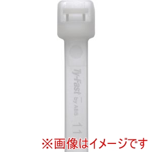 ABB TY-Fast ABB TY400-40 Ty-Fast タイファスト 産業用ケーブルタイ 結束バンド 標準グレード ナチュラル色 大袋 幅3.6×長さ370mm1000本入り メーカー直送