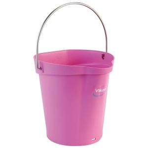 ヴァイカン Vikan Vikan ハイジーンバケット 蓋 ピンク 6L 56891 ヴァイカン