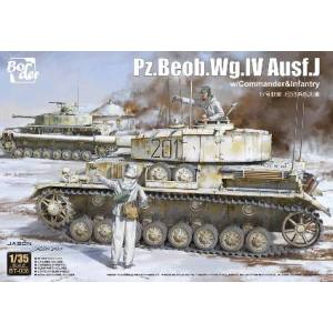 ハセガワ ハセガワ BT006 ボーダーモデル 1/35 ドイツIV号戦車J型 Pz.Beob.wg.砲兵観測車 w/フィギュア