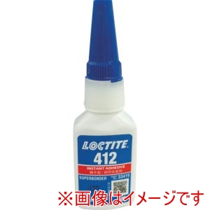 ヘンケルジャパン Henkel ロックタイト 412-20 瞬間接着剤 412 仮止め用 20g