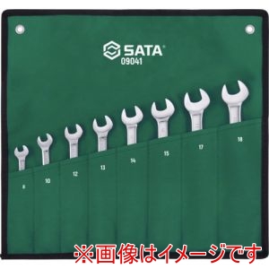 SATA SATA 9041 コンビネーションラチェットレンチセット 8点