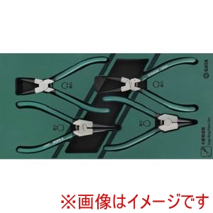 SATA SATA 09911A スナップリングプライヤー 4点 セット トレー入り