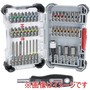 ボッシュ BOSCH ボッシュ 2607017733 ドライバービット+ハンドドライバーセット 44pcs