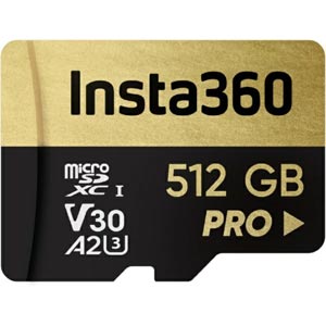 Insta360 Insta360 CINSBAVM MicroSDXCカード 512GB UHS-I U3 A2 V30