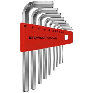 PB スイスツールズ SWISS TOOLS PB スイスツールズ 210H-10 ホルダー付六角棒レンチセット パックナシ