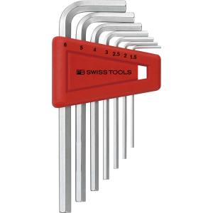 PB スイスツールズ SWISS TOOLS PB スイスツールズ 210H-6 ホルダー付六角棒レンチセット パックナシ