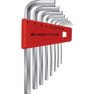 PB スイスツールズ SWISS TOOLS PB スイスツールズ 210H-8 ホルダー付六角棒レンチセット パックナシ
