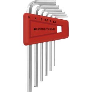 PB スイスツールズ SWISS TOOLS PB スイスツールズ 210H-5CN ホルダー付六角棒レンチセット