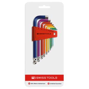 PB スイスツールズ SWISS TOOLS PB スイスツールズ 212H-10RBCN ボール付レインボーレンチセット