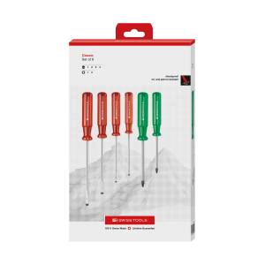 PB スイスツールズ SWISS TOOLS PB スイスツールズ 1568CBB ドライバーセット 6本組 BOX