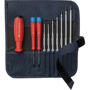 PB スイスツールズ SWISS TOOLS PB スイスツールズ 8218GY-V02 差替式ドライバーセット 9本組 グレー
