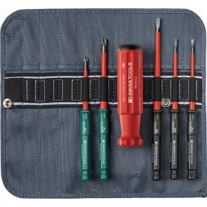 PB スイスツールズ SWISS TOOLS PB スイスツールズ 5217.SU 差替式絶縁ドライバーセット 5本組