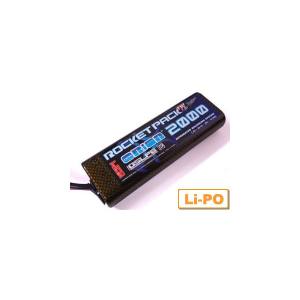 京商 kyosho 京商 ORI14158 TSロケットパックLiPo2000IBS 7.4V/30C/Sプラグ