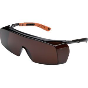 ユニベット ユニベット 5X7.01.00.09 一眼型保護メガネ オーバーグラス 5X7 アンバーレンズ