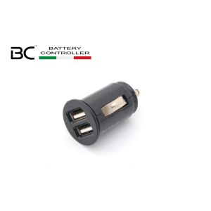 ビーシーバッテリ ビーシーバッテリ BC-710-USB2 リペアシガーソケット変換USBキャップ ダブル 12V 電源アダプターキット用