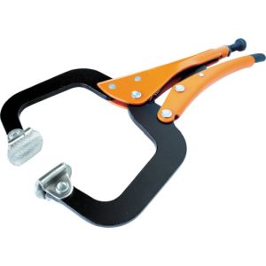 グリップオン GRIP-ON グリップオン 224-18 C型グリッププライヤー 自在金具付 470mm