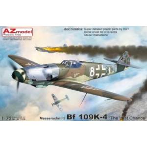 AZモデル AZモデル 1/72 メッサーシュミット Bf109K-4 ラストチャンス AZM7819