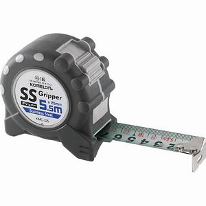 コメロン KOMELON コメロン KMC-32S 2555 ステンSSグリッパーコンベ 25mm 5.5m KOMELON コンベックス メジャー 巻尺