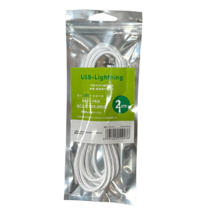 ラソス Lazos ラソス L-ATL-K-2 USB TypeA to Lightning　断線防止 高速充電ケーブル 2m