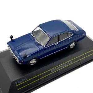 国際貿易 国際貿易 F43143 FIRST 1/43 ニッサン バイオレット 73 ブルー